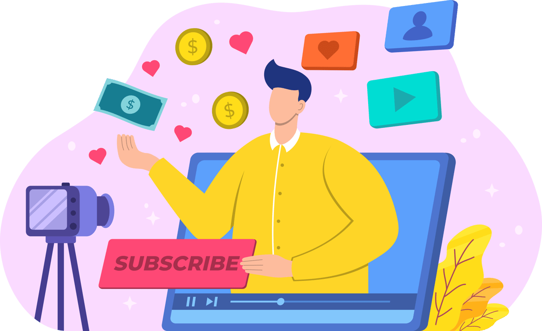 A man improving his Marketing ROI using rich media
