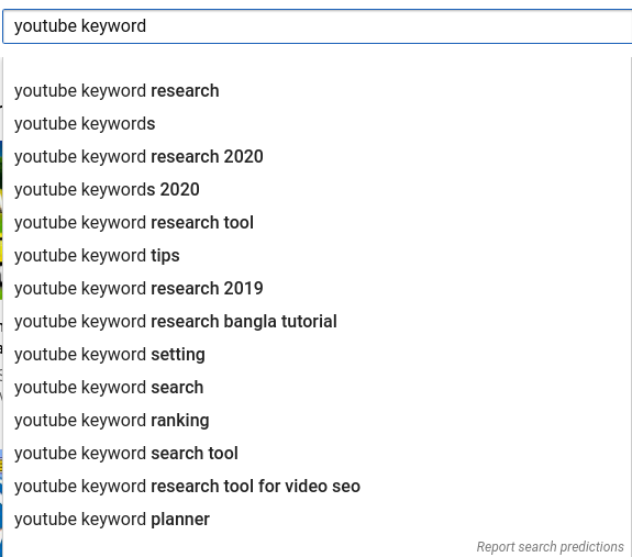 Search results for youtube keyword