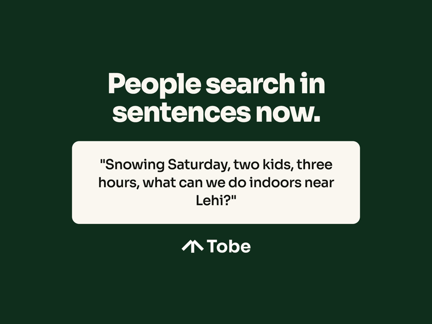 Featured image stating "People Search in Sentences now." 
